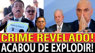 BOMBA! TUDO REVELADO AGORA! BOLSONARO ESTAVA CERTO!!!