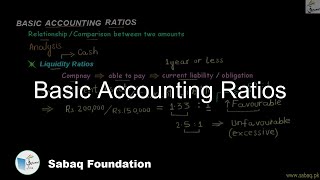 Basic Accounting Ratios