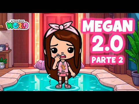 🏡🤖 ¡Megan 2.0 vuelve a mi nueva Mansión de mega estrella! | Parte 2 | Luna Forever en Toca Boca 🌟