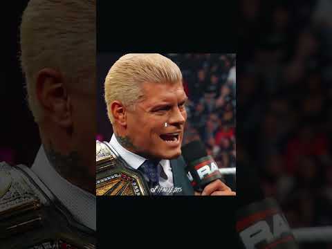 Cody Rhodes & Seth Rollins Rivalry Is A Banger 🔥 Edit