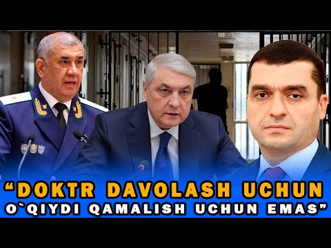 "DOKTR DAVOLASH UCHUN O`QIYDI QAMALISH UCHUN EMAS"