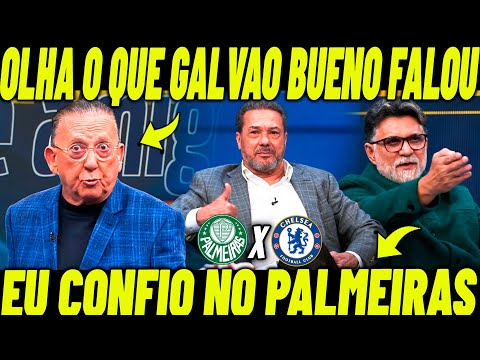 OLHA O QUE GALVÃO E VANDERLEI FALARAM SOBRE O PALMEIRAS! VERDÃO RUMO A SEMIFINAL!