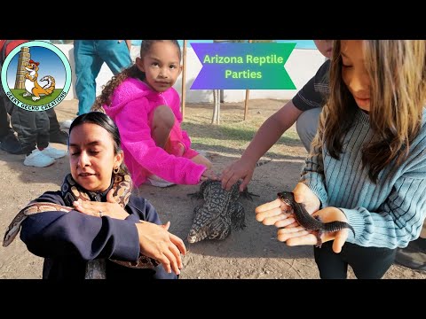 Arizona Reptile Parties - Daniel's Birthday!