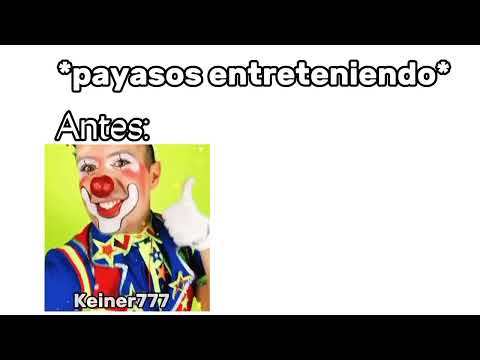 Payasos entreteniendo: