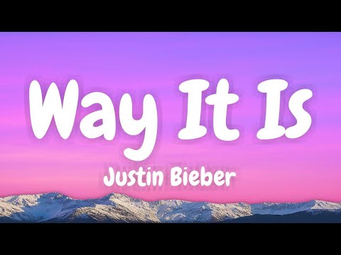 Justin Bieber & Gunna - WAY IT IS (Lyric Video)