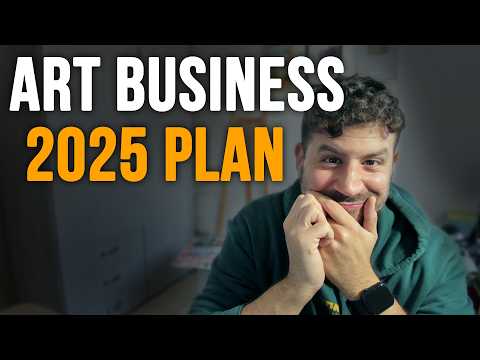 This is My Art Business Plan for 2025 | UPDATES!