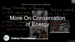 More On Conservation of Energy