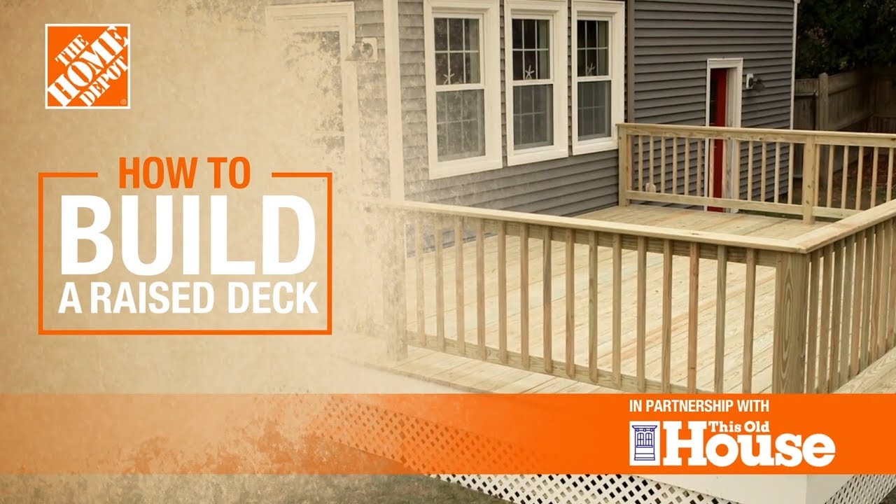 How to Build a Raised Deck