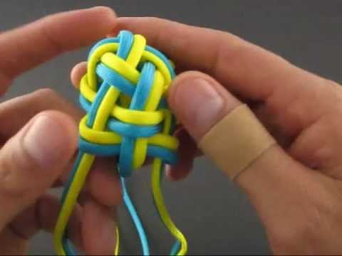 How to Tie the Double Woven Globe Knot by TIAT - YouTube