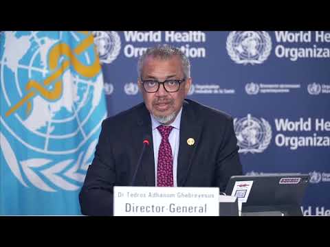 YouTube video thumbnail: Gaza Facing man-Made 'Mass Starvation', Says WHO's Tedros
