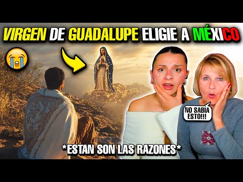 LA VIRGEN de GUADALUPE ELIGIÓ MÉXICO😭🇲🇽 **Estas son las razones** RUMANAS REACCIONAN