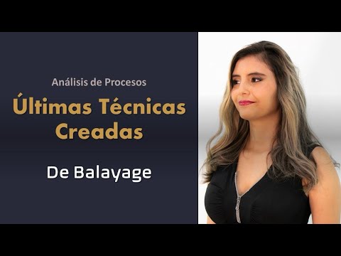 Análisis de Procesos: Últimas Técnicas Creadas de Balayage