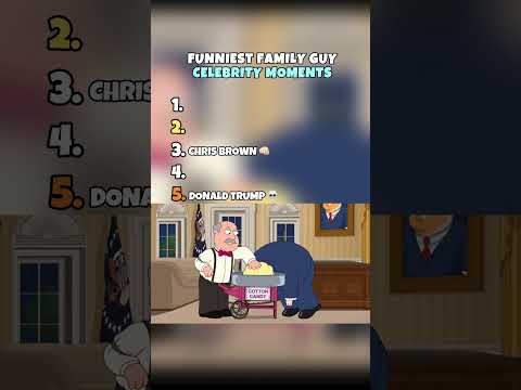FUNNIEST CELEBRITY MOMENTS ON FAMILY GUY!!