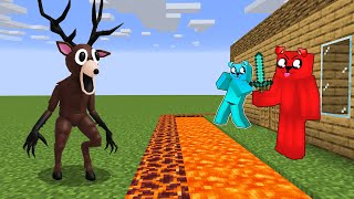STRASZNY JELEŃ vs TAJNA BAZA w Minecraft!