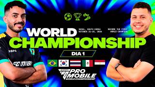 COMEÇOU o 1° MUNDIAL de FC MOBILE! 🏆 | DIA 01