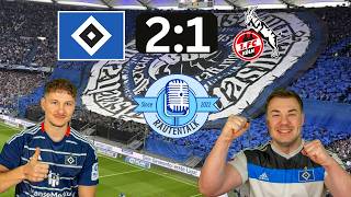 HSV - 1. FC Köln | 1. Tor, 1. Saisonsieg, Vuskovic Comeback, Trainerverlängerung| Rautentalk