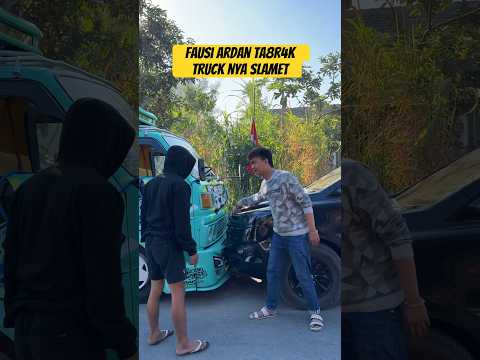 Fausi ardant mknta ganti rugi mobil nya rusak na8r4k besi tua