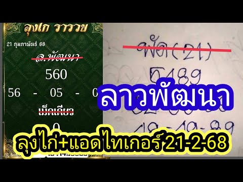 เข้า81ปังต่อ ลาวพัฒนา ชุดจับวิน ชุด2-3ตัว แอดไทเกอร์ ลุงไก่ ร่ำรวย 21-2-68