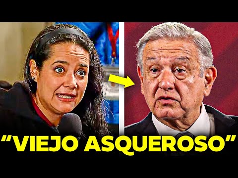 AMLO Pone En Su Lugar a Periodista Rara Que Quiso Humillarlo