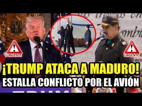 🚨URGENTE TRUMP CASTIGA A MADURO ¡ESTALLA EL CONFLICTO CON EL RÉGIMEN POR EL AVIÓN! |  BREAK POINT