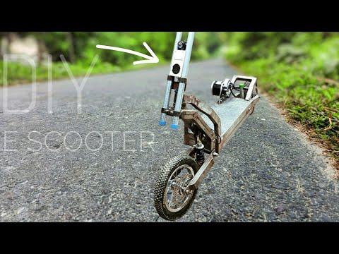 Homemade dual suspension electric scooter part-4