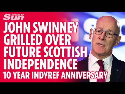 John Swinney grilled by press over HOW the SNP will ever have Scottish Independence