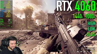 RTX 4060 in BATTLEFIELD 6 Beta - Performing Pretty Well!