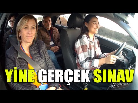 GERÇEK DİREKSİYON SINAVI PROVASI-ADAYIMIZ BİRKAÇ KÜÇÜK HATA YAPSADA YİNE GEÇTİ.