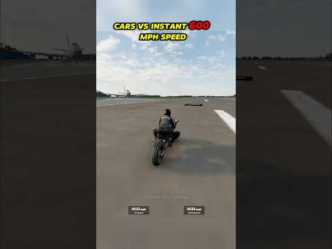 Which Car Can Survive INSTANT 600 MPH Speed #shorts