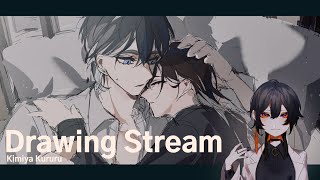 【Drawing Stream】イラスト無言制作配信