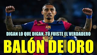 😱😱DEMBÉLÉ GANA EL BALÓN DE ORO Y RAPHINHA ES INSULTADO QUEDANDO QUINTO🤦‍♂️🤦‍♂️🤦‍♂️