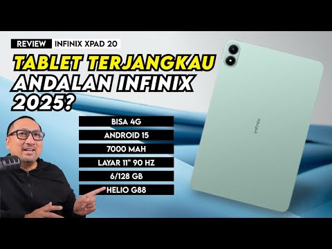 Tablet Terjangkau Andalan Infinix Tahun 2025! | Review Infinix XPAD 20