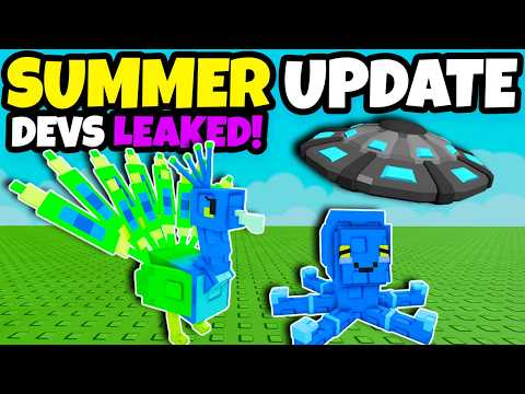 The DEVS LEAKED The SUMMER UPDATE EARLY For Grow A Garden Roblox!