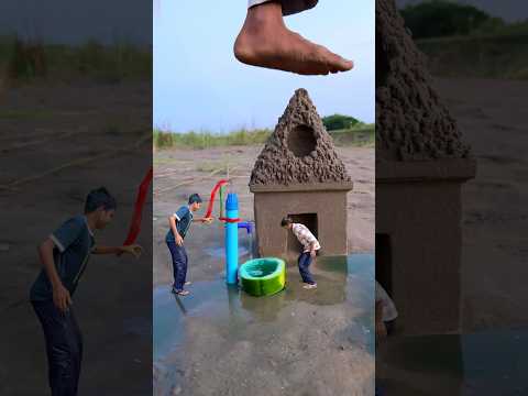 Creative handpump videography with mobile 📱 #handpump #creative #videography #trending #shorts