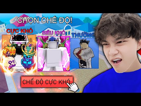 MÌNH PHÁ ĐẢO BLOX FRUITS BẰNG TOÀN BỘ CHẾ ĐỘ KHÓ NHẤT TỪNG ĐƯỢC TẠO RA (FULL MOVIE) | Roblox