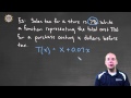 Understanding Linear Functions and Tax