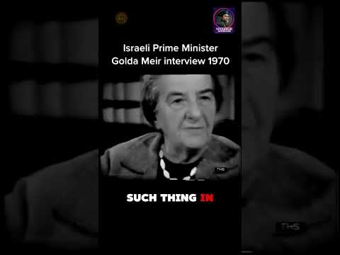 Israeli Prime Minister Golda Meir Interview (1970) – Rare Historical Footage