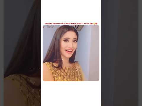 Her Reply At The End 😂❤ #shivangijoshi #tiktok #video #tiktokvideo #comedy #funny #moments #shorts