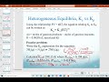 Equilibrium Constants: Kc and Kp