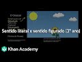 Sentido Literal e Figurativo