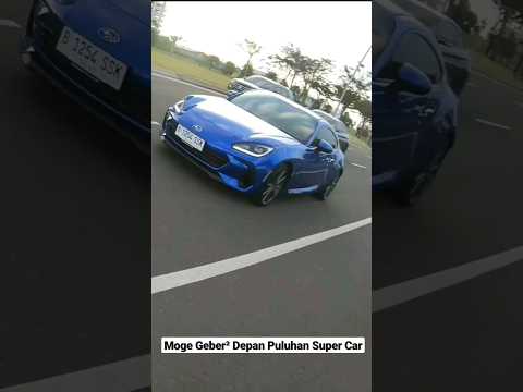 Moge Geber Geber Depan Puluhan Super Car  #sportcar #kawasaki #automobile #zx10r #ninja