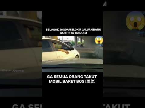 Kasih pelajaran bang... Mumpung masih asuransi #funnyvideo #nabrakmobil