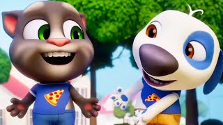Talking Tom 😼トーキング・トムのまったりネコの日 🐾  Lazy Cat Day ⭐ アニメ短編 | Super Toons TV アニメ