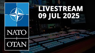 Ceremony marking the 70th Anniversary of Germany 🇩🇪 in NATO, Berlin, Germany, 09 JUL 2025