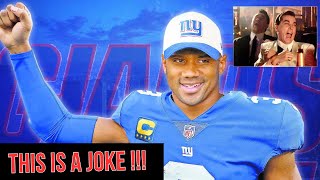 RUSSELL WILSON TO THE GIANTS IS A JOKE