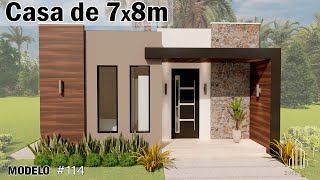 Casa de 7x8m