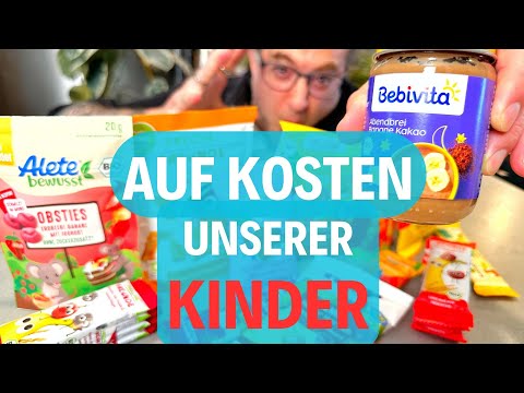 Wie die Lebensmittelindustrie UNSERE Kinder missbraucht - und ein Söder steht lachend daneben