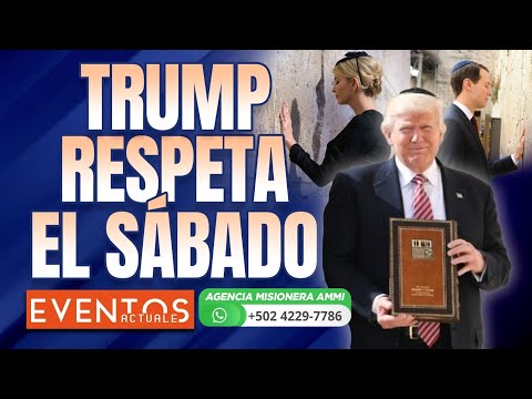 🔴 TRUMP RESPETA EL SÁBADO‼️ 🤩