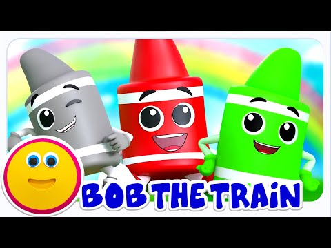 Learn Colors with Bob the Train & More Nursery Rhymes for Kids