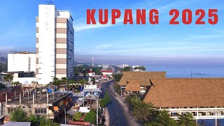 Suasana Kota Kupang NTT Pagi Hari dari Udara dengan Drone 2025
